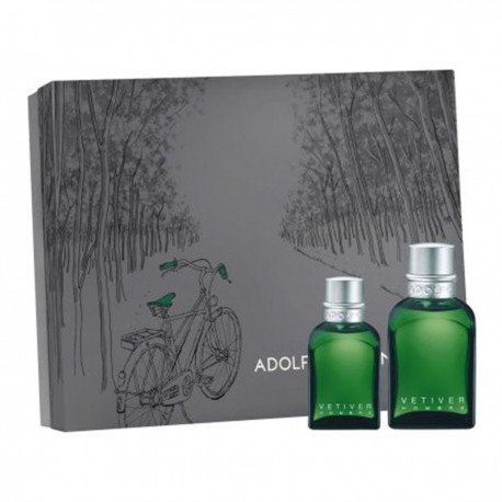 8410190607477 - ADOLFO DOMINGUEZ VETIVER HOMME EAU DE TOILETTE 120ML + EAU DE TOILETTE 60ML - PERFUMES