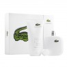 7308701483030 - LACOSTE EAU LACOSTE L.12.12 BLANC EAU DE TOILETTE 100ML + DESODORANTE 75ML + SHOWER GEL 50ML - PERFUMES