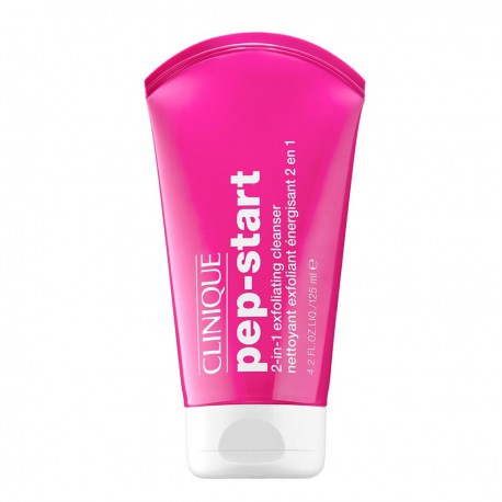 0207148043360 - CLINIQUE PEP-START 2-IN-1 EXFOLIANTING CLEANSER 125ML - EXFOLIANTES