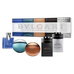 7833208051720 - BVLGARI MEN COLLECTION EAU DE TOILETTE BLV 5ML + AQUA 5ML + AQUA AMARA 5ML + EAU DE PARFUM MAN IN BLACK 5ML + MA