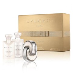 7833204906990 - BVLGARI OMNIA CRYSTALLINE EAU DE TOILETTE 40ML + PERFUMED BODY LOTION 40ML + SHOWER GEL 40ML - PERFUMES