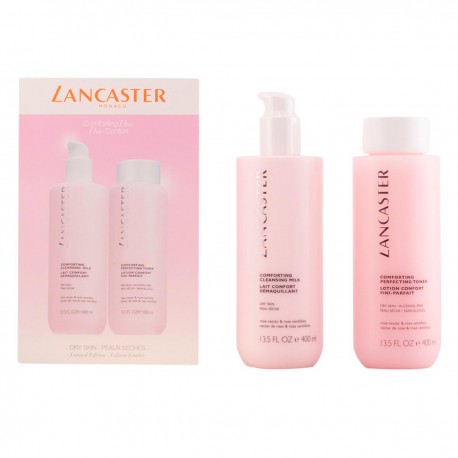 3614222652250 - LANCASTER DUO CLEANSING COMFORTING LAIT DEMAQUILLANT 400ML + LOTION COMFORT 400ML - HIDRATACION