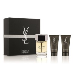 3614271509642 - YVES SAINT LAURENT L'HOMME EAU DE TOILETTE 100ML + SHOWER GEL 50ML + MASAGE CREAM 50ML - PERFUMES