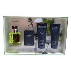 3614223248292 - CALVIN KLEIN ETERNITY FOR MEN EAU DE TOILETTE 100ML + AFTER SHAVE BALM 100ML + BODY WASH 100ML + EAU DE TOILETTE