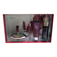 3614223248162 - CALVIN KLEIN EUPHORIA EAU DE PARFUM 100ML + BODY LOTION 100ML + MIST 150ML + SPRAY 10ML - PERFUMES