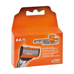 8410737003052 - LEA SYSTEM PRECISION RECAMBIO CUCHILLAS 5 HOJAS + 1 HOJA EXTRA PRECISION - AFEITADO