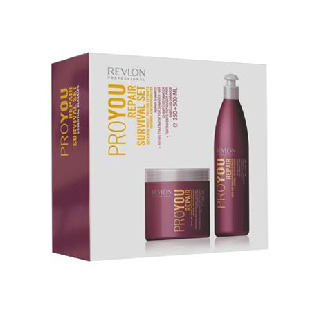 8432225014265 - REVLON PRO YOU REPAIR CHAMPU 350ML + MASCARA 500ML - CHAMPÚ