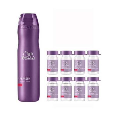 4015600518936 - WELLA BALANCE ANTICAIDA 8X6ML + CHAMPU 250ML - CHAMPÚ