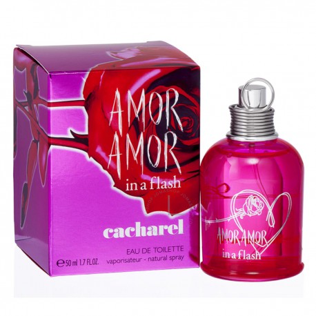 3605521811547 - CACHAREL AMOR AMOR IN FLASH EAU DE TOILETTE 50ML - PERFUMES