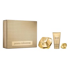 3349668552566 - PACO RABANNE LADY MILLION EAU DE PARFUM 50ML+PERFUMED BODY LOTION 75ML+MINIATURA - PERFUMES