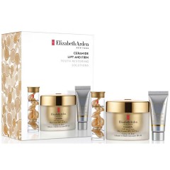 0858055563340 - ELIZABETH ARDEN CERAMIDE FIRM AND LIFT DAY CREAM SPF30 50ML+YOUTH RESTORING SERUM 5ML+SKIN RENEWAL BOOSTER - HID