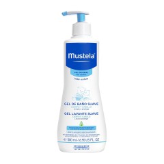 3504105028367 - MUSTELA PIEL NORMAL GEL DE BAÑO SUAVE 500ML - BEBES Y MAMAS