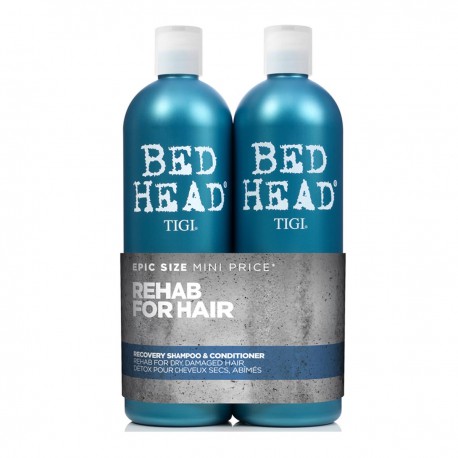 6159089510110 - TIGI BED HEAD RECOVERY SHAMPOO 750ML+CONDITIONER 750ML - CHAMPÚ