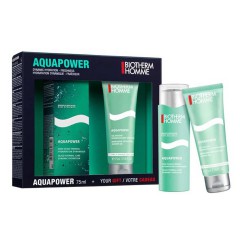 3614271661296 - BIOTHERM HOMME AQUAPOWER CREAM 75ML + SHOWER GEL 75ML - HIDRATACION