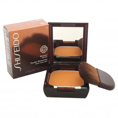 7308521074100 - SHISEIDO BRONZER OIL FREE POWDER 02 DARK FONCE - BRONCEADOR