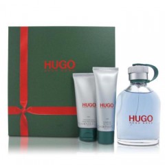 7370527199620 - HUGO BOSS EAU DE TOILETTE 150ML VAPORIZADOR + AFTER SHAVE BALSAMO 75ML + GEL 50ML - PERFUMES