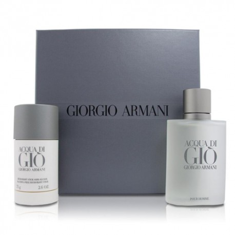 3605521895844 - GIORGIO ARMANI ACQUA DI GIO MEN EAU DE TOILETTE 100ML VAPORIZADOR + DESODORANTE 75ML V - PERFUMES