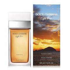 7370528836560 - DOLCE & GABBANA LIGHT BLUE SUNSET IN SALINA POUR FEMME EAU DE TOILETTE 100ML VAPORIZADOR - PERFUMES