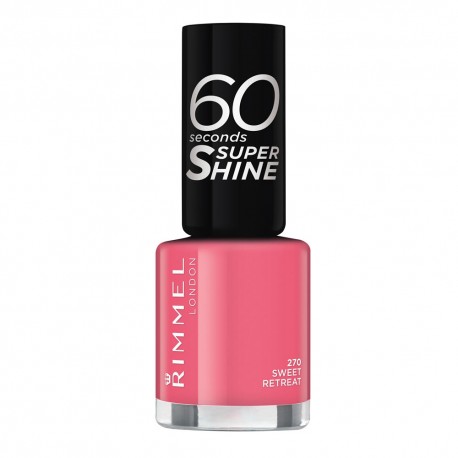 3614220616810 - RIMMEL 60SECONDS SUPER SHINE NAIL LACQUER 270 SWEET RETREAT - ESMALTES