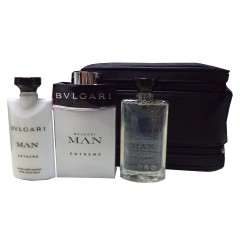 7833208651520 - BVLGARI MAN EXTREME EAU DE TOILETTE 100ML VAPORIZADOR + AFTER SHAVE BALM 75ML + SHOWER - PERFUMES