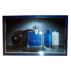 7833208651450 - BVLGARI BLV POUR HOMME EAU DE TOILETTE 100ML VAPORIZADOR + AFTER SHAVE BALM 75ML + SHO - PERFUMES