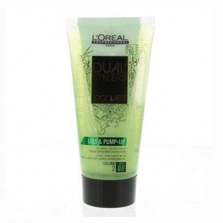 3474630648456 - L'OREAL TECNIART DUAL STYLERS LISS & PUMP-UP VOLUME 2 DUO CREMA 150ML - FIJADORES
