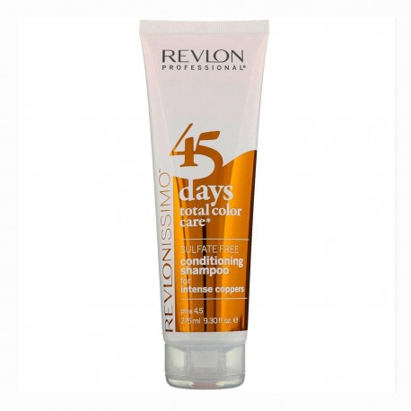 8432225056432 - REVLON 45DAYS TOTAL COLOR CARE CHAMPU FOR INTENSE COPPERS 275ML - CHAMPÚ