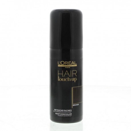 3474630698185 - L'OREAL HAIR TOUCH UP CHAMPU BROWN 75ML - FIJADORES