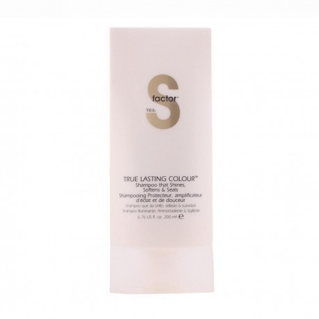 6159084193060 - TIGI S FACTOR TRUE LASTING COLOUR CHAMPU 200ML - CHAMPÚ