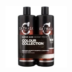 6159089507860 - TIGI CATWALK FASHIONISTA BRUNETTE CHAMPU 750ML + ACONDICIONADOR 750ML - CHAMPÚ