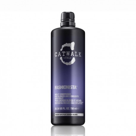 6159084275410 - TIGI CATWALK FASHIONISTA VIOLET ACONDICIONADOR CABELLO RUBIO 750ML - ACONDICIONADORES