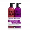 6159089510590 - TIGI BED HEAD DUMB BLONDE CHAMPU 750ML + ACONDICIONADOR RECONSTRUCTOR 750ML - CHAMPÚ