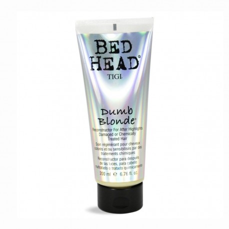 6159084097960 - TIGI BED HEAD DUMB BLONDE RECONSTRUCTOR TREATED HAIR ACONDICIONADOR 200ML - ACONDICIONADORES