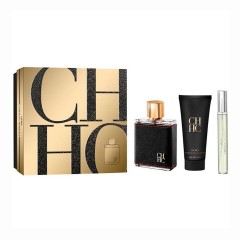 8411061871638 - CAROLINA HERRERA CH MEN EAU DE TOILETTE 100ML VAPORIZADOR + AFTER SHAVE BALM 100ML + M - PERFUMES