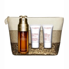 3380810208054 - CLARINS DOUBLE SERUM 50ML + BALSAMO 15ML + CREMA EXFOLIANTE 15ML - SERUM