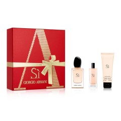 3614271878991 - GIORGIO ARMANI SI DE ARMANI EAU DE PARFUM 50ML VAPORIZADOR + PERFUMED BODY LOTION 75ML - PERFUMES