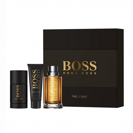 8005610461748 - HUGO BOSS THE SCENT EAU DE TOILETTE 225ML VAPORIZADOR + SHOWER GEL 50ML + DESODORANTE - PERFUMES