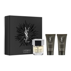 3614271942579 - YVES SAINT LAURENT L'HOMME EAU DE TOILETTE 60ML VAPORIZADOR + SHOWER GEL 50ML + AFTER - PERFUMES