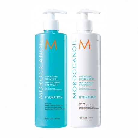 7290014827523 - MOROCCANOIL HYDRATING CHAMPU 500ML + CONDITIONER 500ML - CHAMPÚ