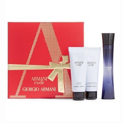 3614271882394 - GIORGIO ARMANI CODE FEMME EAU DE PARFUM 225ML VAPORIZADOR + SHOWER GEL 75ML + PERFUMED - PERFUMES