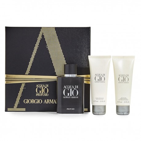 3614271878687 - GIORGIO ARMANI ACQUA DI GIO PROFUMO EAU DE TOILETTE 225ML VAPORIZADOR + SHOWER GEL 75M - PERFUMES