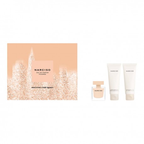 3423478842359 - NARCISO RODRIGUEZ POUDREE EAU DE PARFUM 200ML VAPORIZADOR + PERFUMED BODY LOTION 75ML - PERFUMES