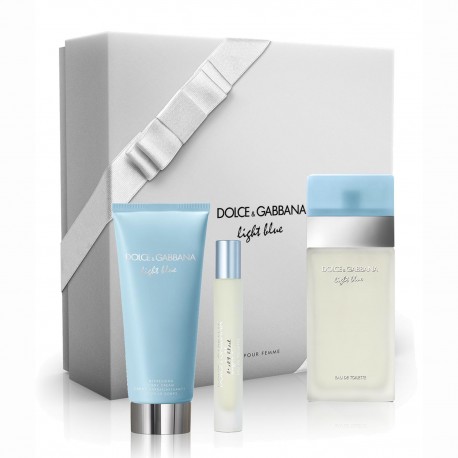 3423473020288 - DOLCE & GABBANA LIGHT BLUE POUR FEMME EAU DE TOILETTE 100ML VAPORIZADOR + REFRESHING C - PERFUMES