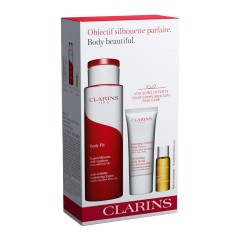 3380810237122 - CLARINS BODY FIT CREMA CORPORAL 200ML + GOMMAGE EXFOLIANT 30ML + ACEITE 10ML - HIDRATACION