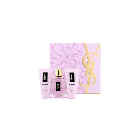 3365440702066 - YVES SAINT LAURENT PARISIENNE EAU DE PERFUME 50ML VAPORIZADOR + BODY MILK 50ML + GEL 5 - PERFUMES
