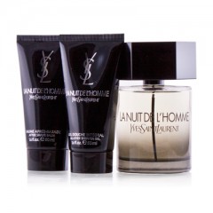 3365440701090 - YVES SAINT LAURENT LA NUIT DE L HOMME YSL'EAU DE TOILETTE 100ML VAPORIZADOR + GEL 50ML - PERFUMES