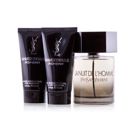 3365440701090 - YVES SAINT LAURENT LA NUIT DE L HOMME YSL'EAU DE TOILETTE 100ML VAPORIZADOR + GEL 50ML - PERFUMES