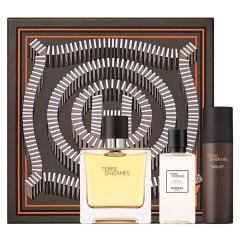 3346131430444 - HERMES PARIS TERRE D'HERMES EAU DE PARFUM 75ML + GEL DE BAÑO 50ML + AFTER SHAVE LOTION 40ML - PERFUMES