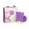 5055443687115 - GRACE COLE LAV&HONEY GEL DE BAÑO 100ML + CREMA CORPORAL 100ML + ESPONJA - HIGIENE CORPORAL