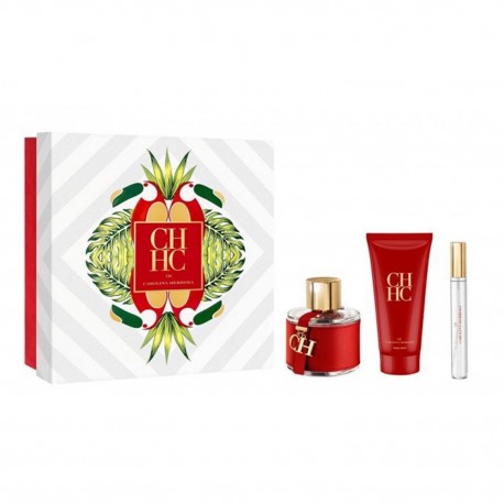 8411061927137 - CAROLINA HERRERA CH EAU DE TOILETTE 100ML VAPORIZADOR + PERFUMED BODY LOTION 100ML + M - PERFUMES